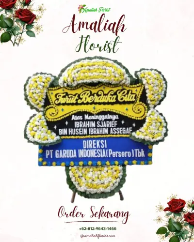 Papan Bunga Duka di Jampang
